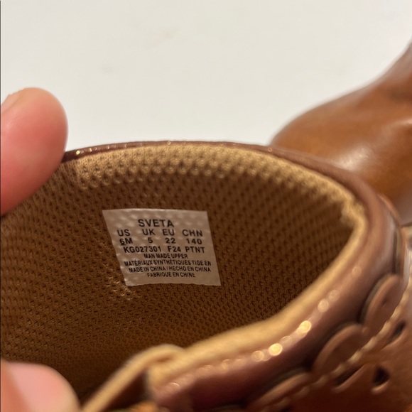 Brown Kids STRIDE RITE SVETA Ankle Boots - Picture 7 of 7